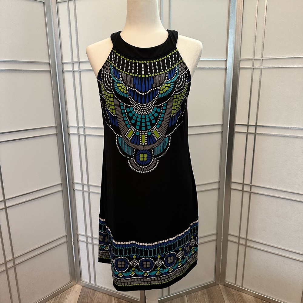 Never worn!  Colorful and stylish dress size PL.